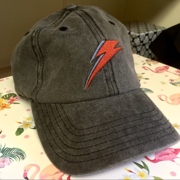 David Bowie Logo Red Dad Hat